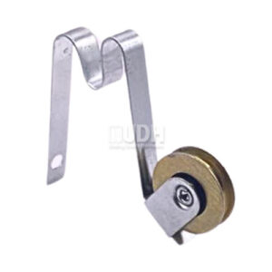 Screen Door Roller 1” Stainless-Steel Spring Single (3/8” x 1-3/4”) - Profile