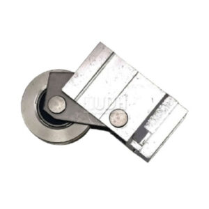 Sliding Door Roller 1-1/2” Stainless-Steel Precision Single (3/4” x 1-7/32”) - Profile