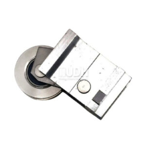 Sliding Door Roller 1-1/2” Stainless-Steel Precision Single (7/8” x 1-3/8”) - Profile