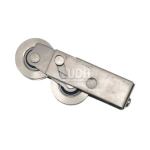 Sliding Door Roller 1-1/2” Stainless-Steel Precision Tandem (5/8” x 1-1/32”) - Profile