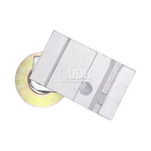 Sliding Door Roller 1-1/2” Steel Single (25/32” x 1-7/16”) - Profile