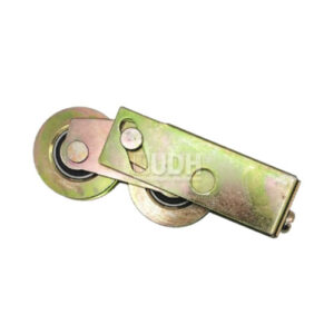 Sliding Door Roller 1-1/2” Steel Tandem (5/8” x 1-1/32”) - Profile