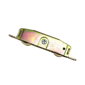 Sliding Door Roller 1-1/4” Full Steel Flat Tandem (11/16” x 1-3/16”) - Profile