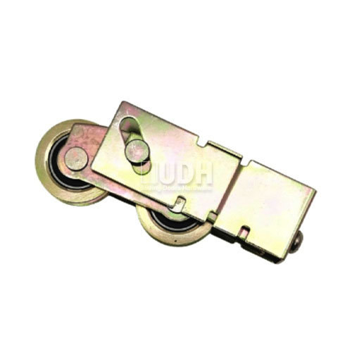 Sliding Door Roller 1-1/4” Steel Tandem (3/4” x 1-1/8”) - Profile