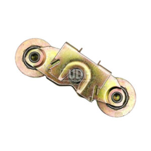 Sliding Door Roller 1-1/4” Steel Tandem (3/4” x 1-1/8”) - Profile