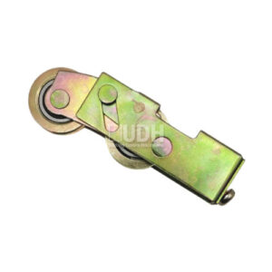Sliding Door Roller 1-1/4” Steel Tandem (5/8” x 1”) - Profile