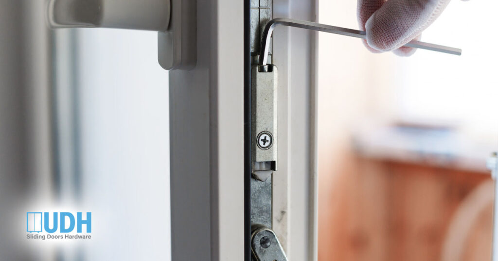 Security Parts Sliding Door Lock Handle