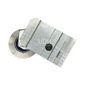 Sliding Door Roller 1-1-2” Stainless Steel Precision Single 3-4” x 1-1-2” - Lawson - Profile
