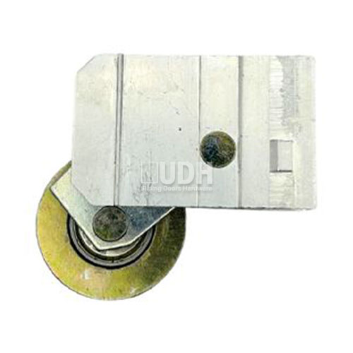 Sliding Door Roller 1-1-2” Steel Single 3-4” x 1-1-2” - Lawson - Front